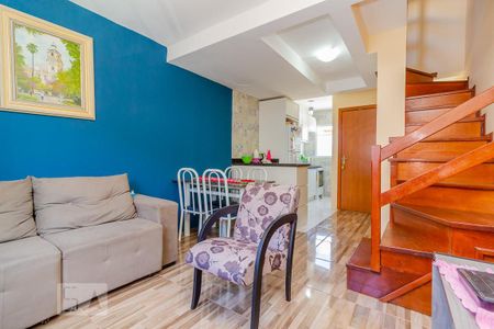 Sala de casa de condomínio à venda com 2 quartos, 77m² em Aberta dos Morros, Porto Alegre