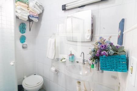 Banheiro  de apartamento à venda com 3 quartos, 110m² em Vila Pires, Santo André