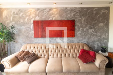 Sala  de apartamento à venda com 3 quartos, 110m² em Vila Pires, Santo André