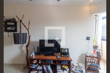 Sala  de apartamento à venda com 3 quartos, 110m² em Vila Pires, Santo André