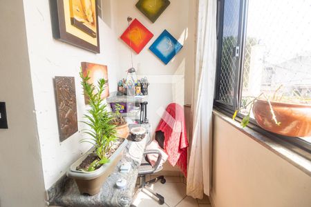 Sala  de apartamento à venda com 3 quartos, 110m² em Vila Pires, Santo André