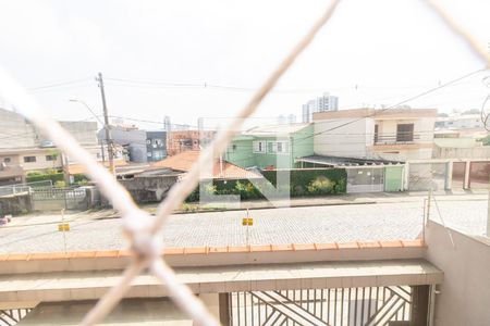 Vista da Sala  de apartamento à venda com 3 quartos, 110m² em Vila Pires, Santo André