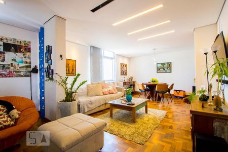 Sala de apartamento à venda com 3 quartos, 112m² em Centro, Santo André