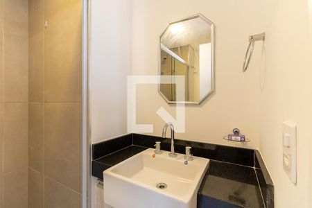 Studio para alugar com 25m², 1 quarto e sem vaga Studio para alugar com 25m², 1 quarto e sem vagaBanheiro