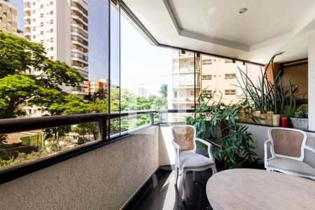 Varanda da sala de apartamento à venda com 4 quartos, 256m² em Planalto Paulista, São Paulo