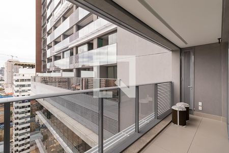 Varanda de apartamento para alugar com 1 quarto, 42m² em Pinheiros, São Paulo