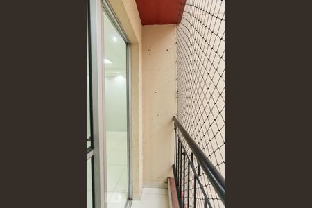 Varanda da Sala de apartamento para alugar com 2 quartos, 47m² em Vila Carmosina, São Paulo