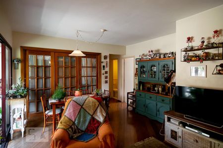 Sala de apartamento à venda com 4 quartos, 113m² em Campo Belo, São Paulo