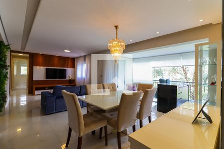 Sala de Jantar de apartamento à venda com 3 quartos, 129m² em Jardim Caboré, São Paulo