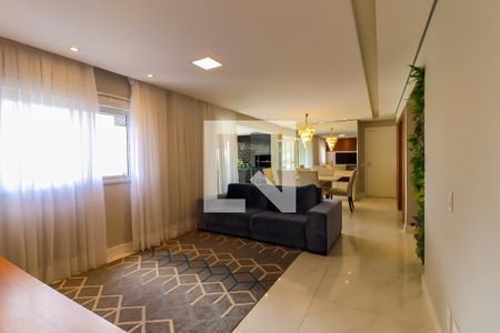 Sala de apartamento à venda com 3 quartos, 129m² em Jardim Caboré, São Paulo