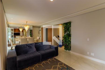 Sala de apartamento à venda com 3 quartos, 129m² em Jardim Caboré, São Paulo