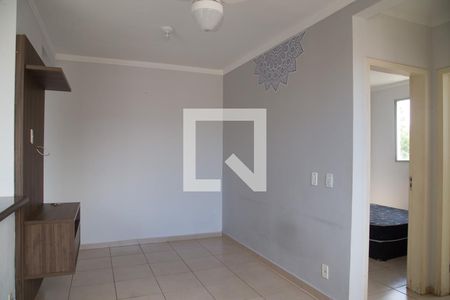 Sala de apartamento para alugar com 2 quartos, 47m² em Reserva Sul Condomínio Resort, Ribeirão Preto