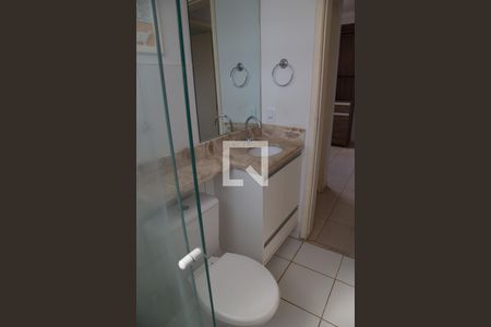 Banheiro de apartamento para alugar com 2 quartos, 47m² em Reserva Sul Condomínio Resort, Ribeirão Preto