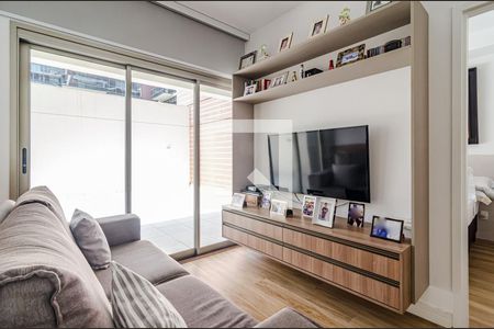 Sala de apartamento para alugar com 1 quarto, 86m² em Pinheiros, São Paulo