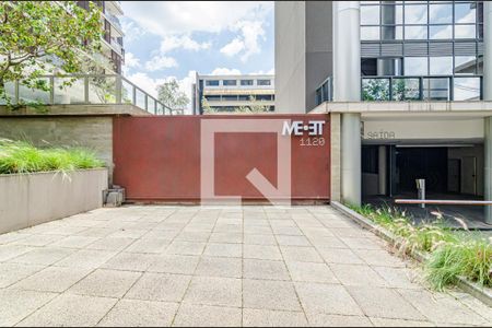 Apartamento para alugar com 86m², 1 quarto e 1 vagaFachada