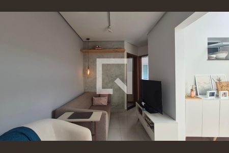 Sala de apartamento para alugar com 2 quartos, 38m² em Vila Scarpelli, Santo André