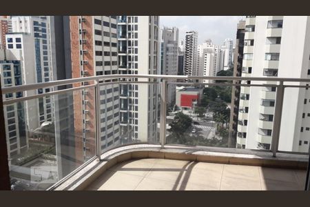 Varanda de apartamento à venda com 3 quartos, 306m² em Moema, São Paulo