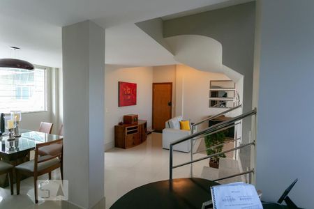 Sala de apartamento à venda com 3 quartos, 320m² em Sion, Belo Horizonte