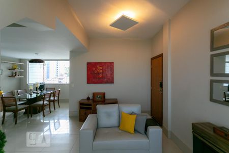Sala de apartamento à venda com 3 quartos, 320m² em Sion, Belo Horizonte