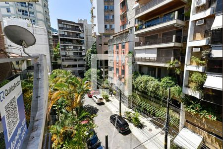 Varanda da Sala de apartamento à venda com 3 quartos, 124m² em Lagoa, Rio de Janeiro
