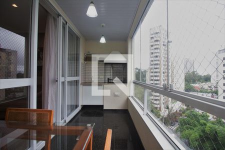 Varanda gourmet de apartamento para alugar com 3 quartos, 116m² em Vila Andrade, São Paulo