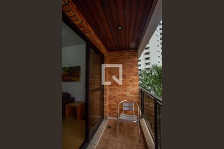 Varanda  de apartamento para alugar com 1 quarto, 42m² em Vila Nova Conceição, São Paulo