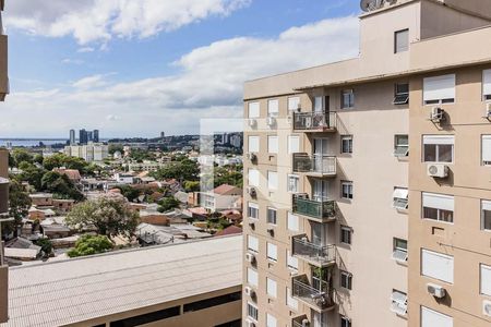vista da sacada de apartamento à venda com 3 quartos, 69m² em Tristeza, Porto Alegre