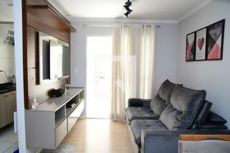 Sala de apartamento para alugar com 2 quartos, 56m² em Jardim Caiapia, Cotia