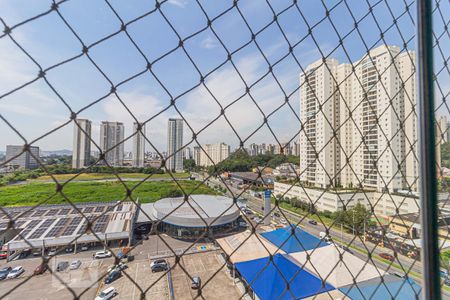 Vista da Sacada da Sala de apartamento para alugar com 2 quartos, 64m² em Jardim Sílvia, Santo André