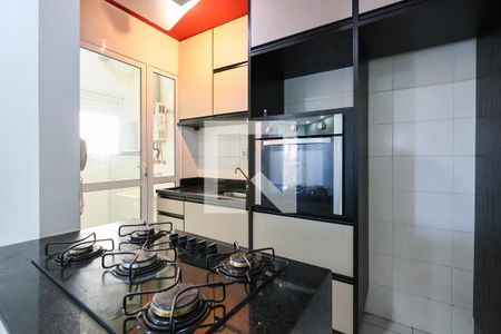 Cozinha de apartamento à venda com 2 quartos, 52m² em Jardim Monte Alegre, Taboão da Serra