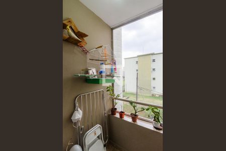 Varanda de apartamento à venda com 2 quartos, 49m² em Taboão, São Bernardo do Campo