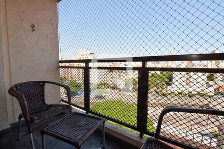 Varanda da Sala de apartamento para alugar com 2 quartos, 74m² em Enseada, Guarujá