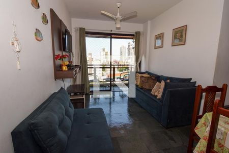 Sala de apartamento para alugar com 2 quartos, 74m² em Enseada, Guarujá