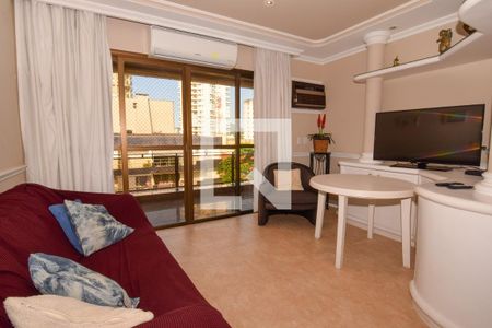 Sala de apartamento para alugar com 4 quartos, 130m² em Balneario Cidade Atlantica, Guarujá