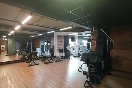 Área comum - Academia de apartamento para alugar com 1 quarto, 29m² em Alphaville Industrial, Barueri