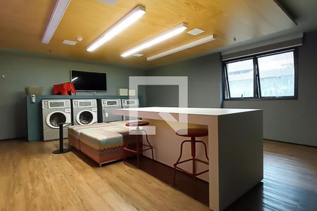 Apartamento para alugar com 29m², 1 quarto e 1 vaga Apartamento para alugar com 29m², 1 quarto e 1 vagaÁrea comum - Lavanderia