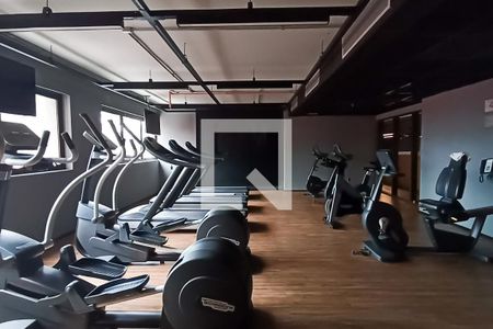Área comum - Academia de apartamento para alugar com 1 quarto, 29m² em Alphaville Industrial, Barueri