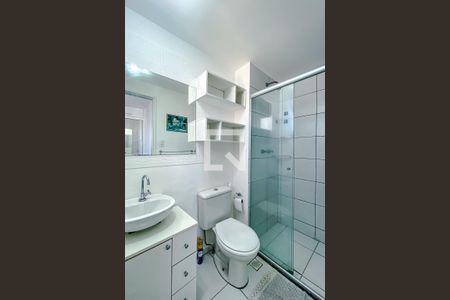 Banheiro da Suíte de apartamento para alugar com 1 quarto, 34m² em Brás, São Paulo