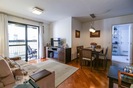 Sala de Estar de apartamento à venda com 3 quartos, 90m² em Chácara Inglesa, São Paulo