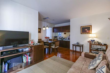 Sala de Estar de apartamento à venda com 3 quartos, 90m² em Chácara Inglesa, São Paulo