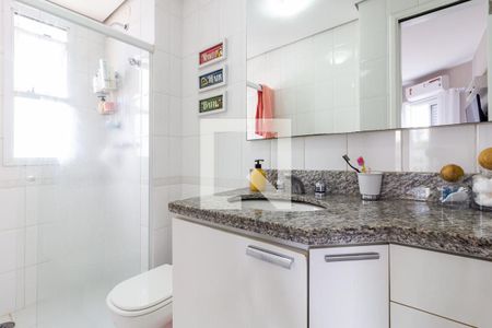 Banheiro Suite de apartamento para alugar com 1 quarto, 44m² em Vila Olímpia, São Paulo