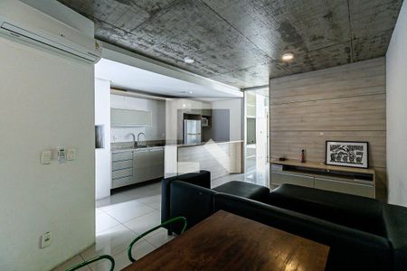 Sala de apartamento para alugar com 1 quarto, 51m² em Centro Histórico, Porto Alegre