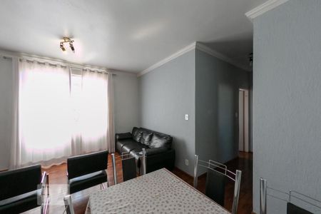 Sala de apartamento à venda com 3 quartos, 90m² em Monsenhor Messias, Belo Horizonte