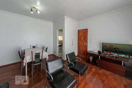 Sala de apartamento à venda com 3 quartos, 90m² em Monsenhor Messias, Belo Horizonte
