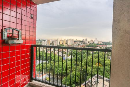 Varanda da Sala de apartamento para alugar com 3 quartos, 67m² em Vila Indiana, São Paulo