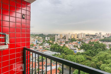 Varanda da Sala de apartamento para alugar com 3 quartos, 67m² em Vila Indiana, São Paulo