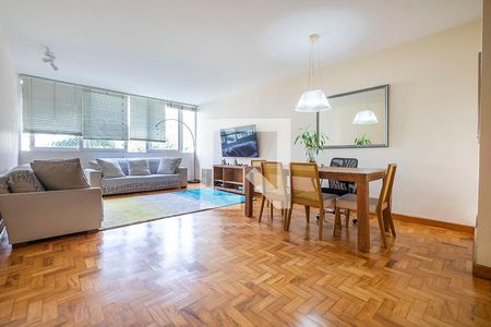 Sala de apartamento para alugar com 3 quartos, 170m² em Cerqueira César, São Paulo