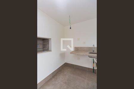 Apartamento à venda com 58m², 2 quartos e 1 vagaCozinha com churrasqueira 