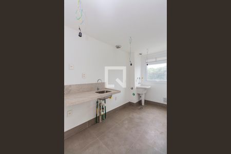 Apartamento à venda com 58m², 2 quartos e 1 vagaCozinha com churrasqueira 