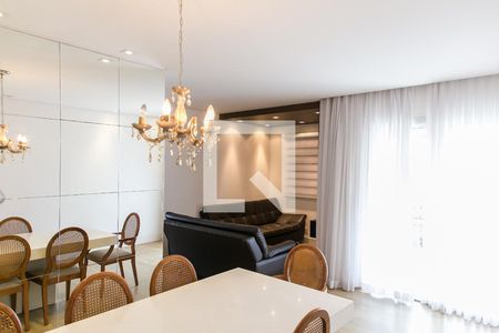 Sala de Jantar e Estar  de apartamento para alugar com 2 quartos, 70m² em Vila Maria Alta, São Paulo